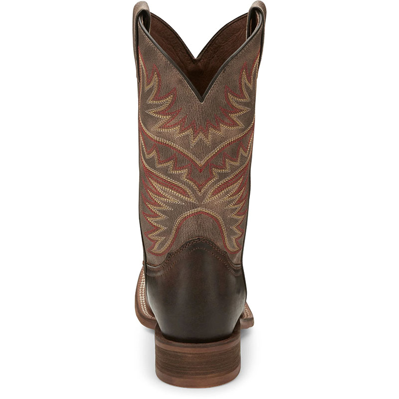 NOCONA | WOMEN'S SIERRA ANTIQUED BROWN SQUARE TOE WESTERN BOOTS HR4501-Antiqued Brown - Click Image to Close