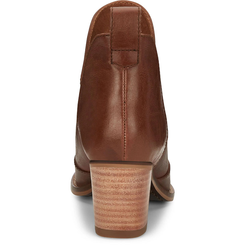NOCONA | WOMEN'S MICKI BROWN COWHIDE FASHION BOOTIES ME1921-Brown - Click Image to Close