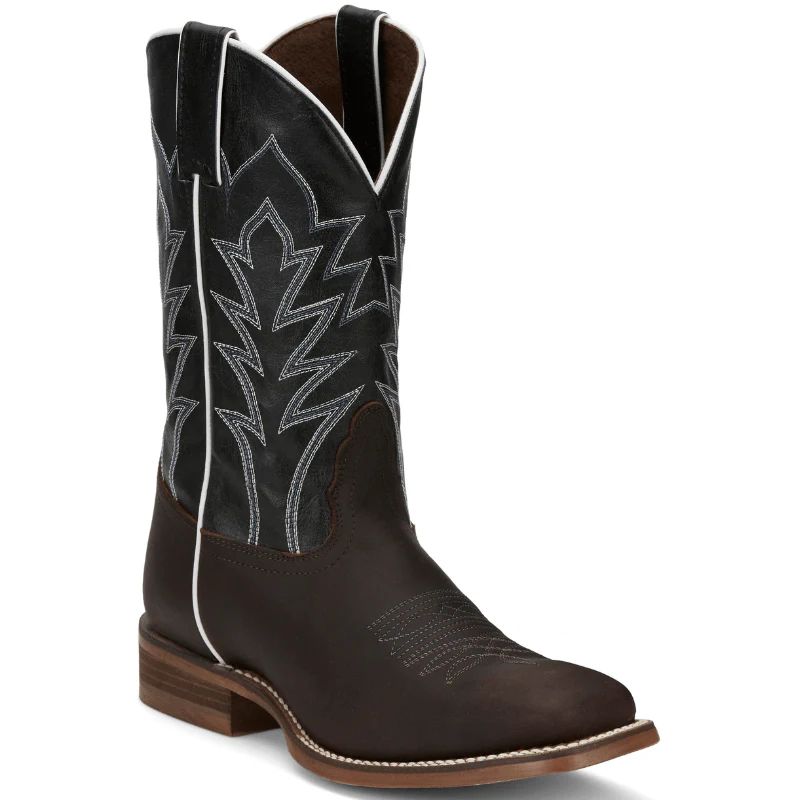 NOCONA | MEN'S HERO BAYLON BROWN SQUARE TOE WESTERN BOOTS NB5556-Brown - Click Image to Close