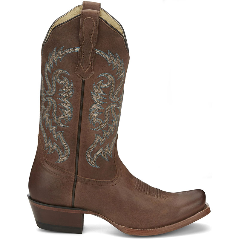 NOCONA | WOMEN'S BLUEBONNET TAN SNIP TOE WESTERN BOOTS NL5009-Tan