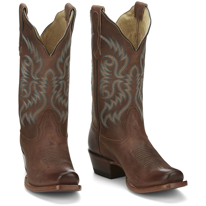 NOCONA | WOMEN'S BLUEBONNET TAN SNIP TOE WESTERN BOOTS NL5009-Tan